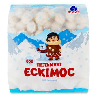 Пельмені "Ескімос" ТМ Рудь, 800 г