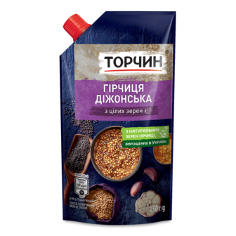 Гірчиця "Діжонська" ТМ Торчин, 130г
