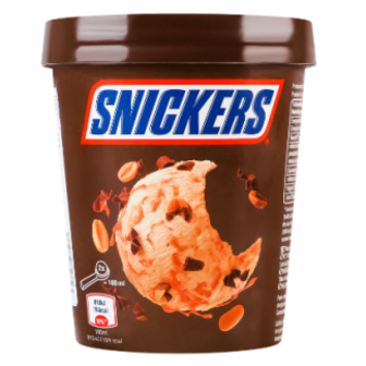 Морозиво Snickers відро 320г