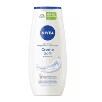 Гель Nivea Creme Soft & Almond Oil для душу 250мл