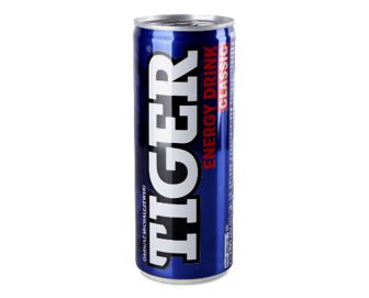 Напій енергетичний Tiger Classic безалкогольний газований (0,25л)