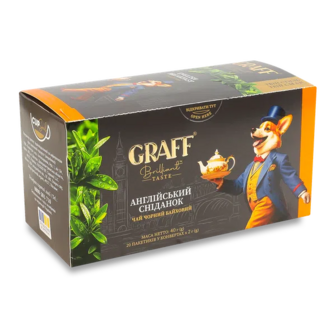 Чай чорний Graff Англійський сніданок (20*2г)