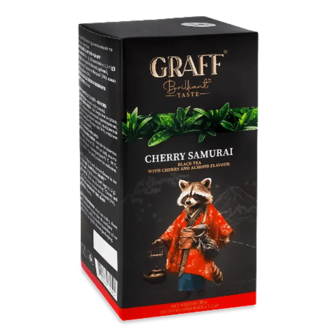 Чай чорний Graff Вишневий самурай (20*1,5г)