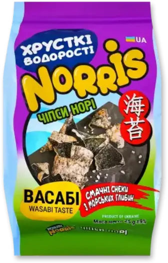 Чипси норі Norris Васабі 25 г