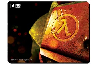 Килимок для мишки Podmyshku HALF LIFE , ігровий , тканина, розмір S