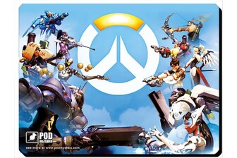 Килимок для мишки Podmyshku Overwatch, ігровий , тканина, розмір S