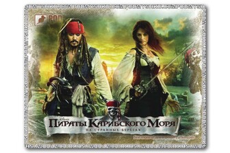 Килимок для мишки Podmyshku Пірати карибського моря,пластик.