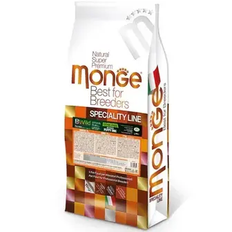 Сухий корм для цуценят Monge Bwild Grain Free Puppy & Junior 15 кг - качка