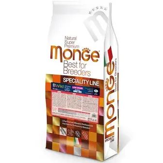 Cухий корм для собак Monge Bwild Low Grain 15 кг - оленина