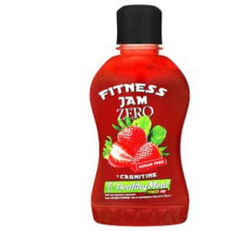 Топінг Fitness Jam Zero Запашна полуниця для спортивного харчування п/пл 200г