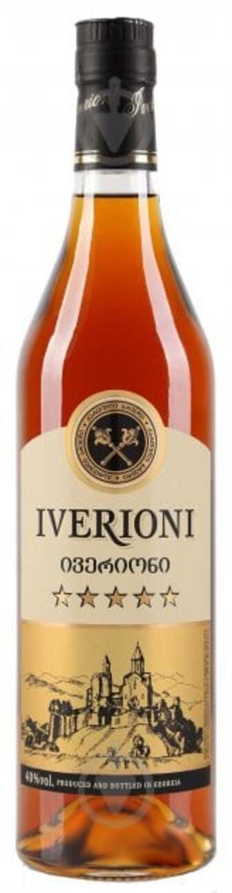 Бренді Iverioni 5* 0.7 л 40% (4860018005086)
