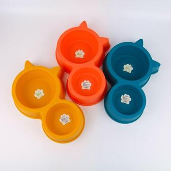Миска д/тварин My Pets пласт. два відділи BO-9693