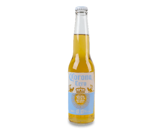 Пиво Corona Zero світле безалкогольне (0,33л)