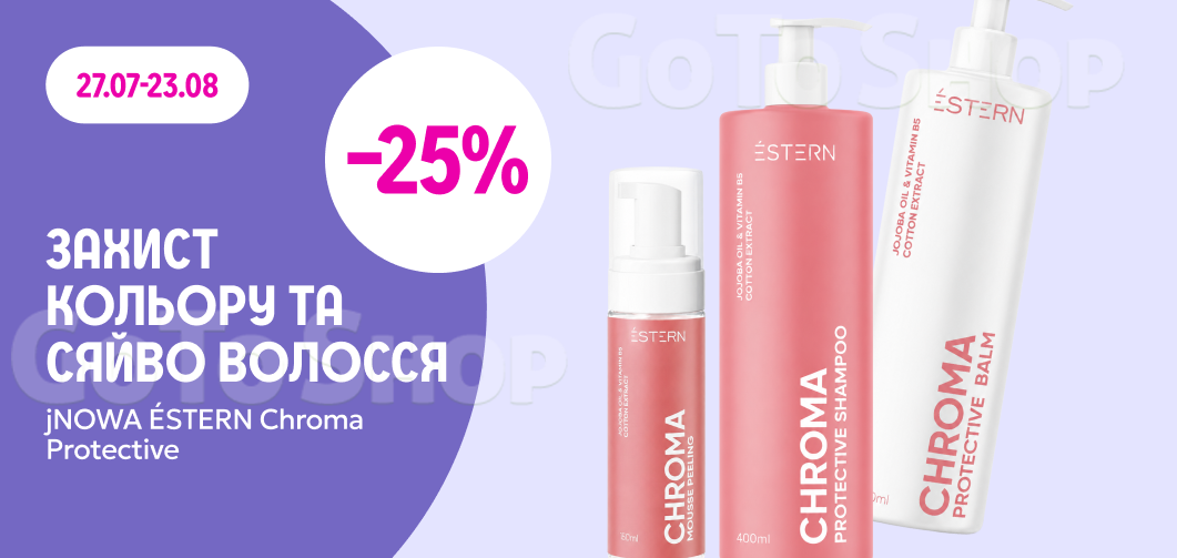 -25% на засоби для волосся jNOWA ÉSTERN