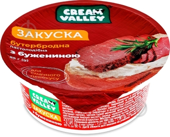 Закуска Cream Valley бутербродна з бужениною 85г