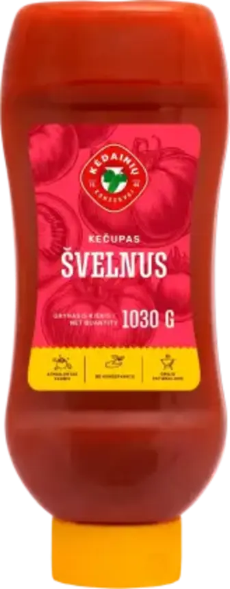 Кетчуп Kedainiu Konservai лагідний 1.03 кг