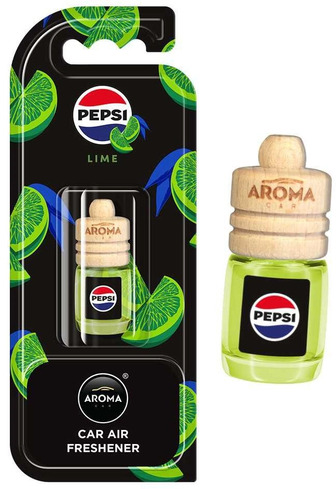 Ароматизатор в автомобіль Aroma Car Pepsi Wood Lime 4.5 мл (5904224116361)