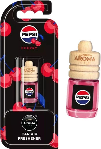 Ароматизатор в автомобіль Aroma Car Pepsi Wood Cherry 4.5 мл (5904224116354)