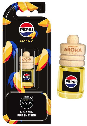 Ароматизатор в автомобіль Aroma Car Pepsi Wood Mango 4.5 мл (5904224116385)