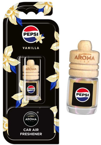 Ароматизатор в автомобіль Aroma Car Pepsi Wood Vanilla 4.5 мл (5904224116378)