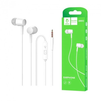 Навушники Denmen DR02 White
