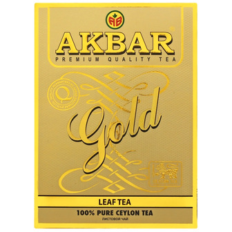 Чай чорний Akbar Gold 100 г (5014176001155)