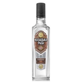 Горілка Козацька Рада Зернова 40% 0.5 л (4823098211181)