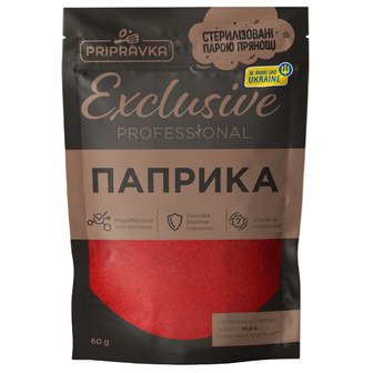 Паприка молотая Exclusive Professional Pripravka д/п 60г
