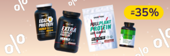 До -35% на протеїн та БАДи Golden Pharm, Vansiton