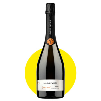 Вино ігристе "Leleka Wines Semi-Sweet" біле напівсолодке 0,75л 11,5%