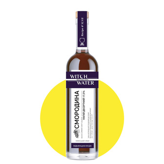 Напій алкогольний плодовий "Witch Water" Смородина десертний 0,5л 17,5%