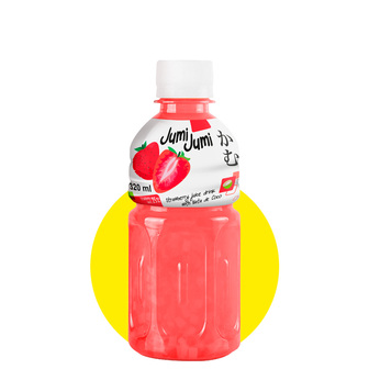 Напій б/а "Jumi Jumi" полуниця з кокосовим желе Nata de Coco 0,32л