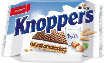 Вафлі Knoppers молочно-горіхові 25 г