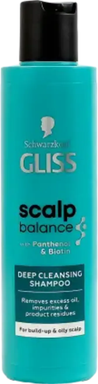 Шампунь Gliss Kur Scalp Balance для глибокого очищення 200 мл