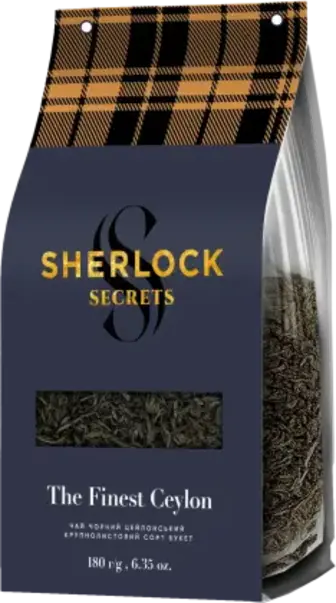 Чай Sherlock Secrets Ceylon чорний 180 г