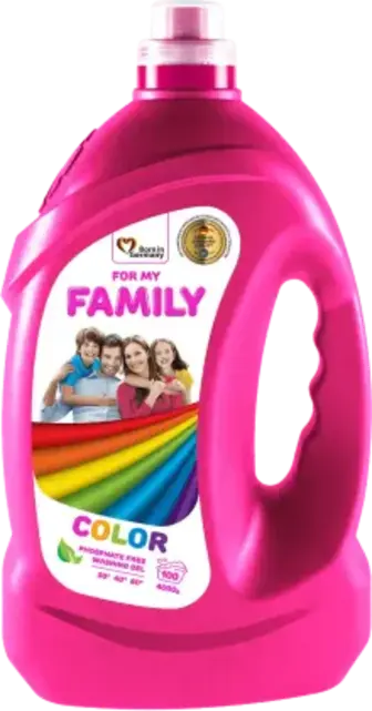 Гель для прання For my Family для кольорових речей 4 кг
