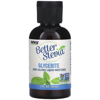 Підсолоджувач стевія Now Foods Better Stevia гліцерит 59 мл