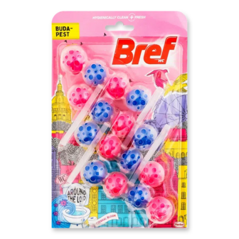 Блок туалетний Bref Сила-Актив Квіткове цвітіння (4*50г)