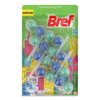 Блок туалетний Bref Сила-Актив Ліс серед міста (4*50г)