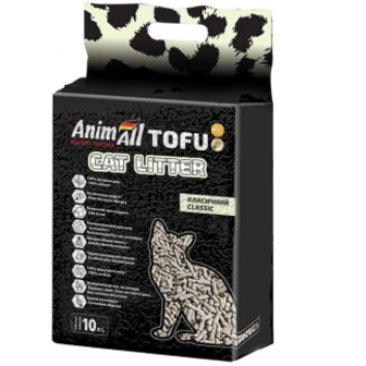 Наповнювач AnimAll Tofu Класік для котячого туалету 4,66кг/10л