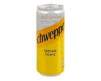 Напій соковмісний Schweppes Indian Tonic (0,33л)