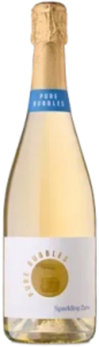Вино безалкогольне ігристе Pure Bubbles Sparkling Zero Castell D'Or біле напівсухе 0.75л 0%