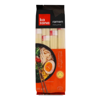 Локшина Katana Ramen для рамену та нудл-страв (220г)