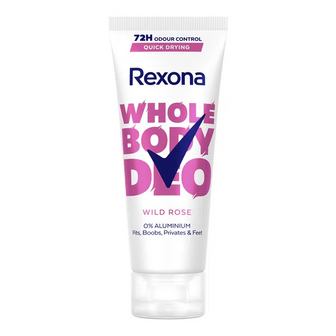 Дезодорант-крем для тіла Rexona з ароматом дикої троянди (75мл)