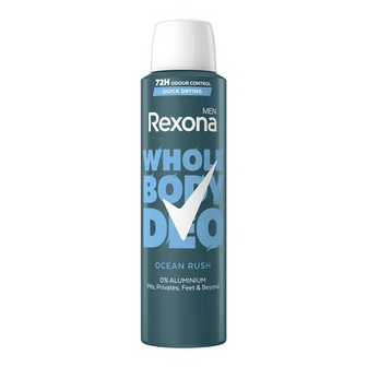 Дезодорант-спрей для тіла Rexona Men Свіжість океану (150мл)