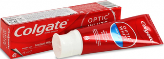 Зубна паста Colgate Optic White Миттєве відбілювання 75мл