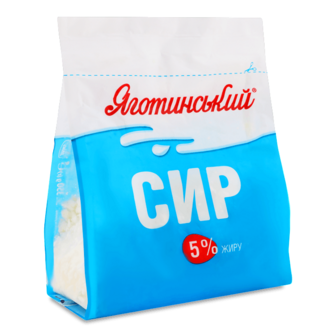 Сир кисломолочний Яготинський 5% 350г