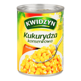 Кукурудза Kwidzyn цукрова консервована 400г