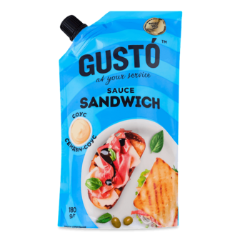 Соус Gusto «Сендвіч» д/п 180г