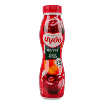 Йогурт «Чудо» вишня-черешня 2,5% 260г